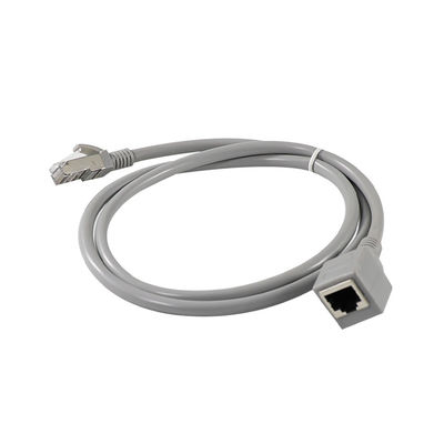 RJ45 Ethernet-verlengkabel van man tot vrouw met panelmontage voor LAN-netwerkrouterschakelaar Cat5e/Cat6, 4FT/5FT/6FT