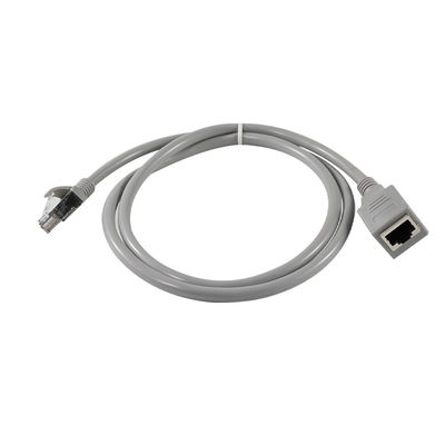 RJ45 Ethernet-verlengkabel van man tot vrouw met panelmontage voor LAN-netwerkrouterschakelaar Cat5e/Cat6, 4FT/5FT/6FT