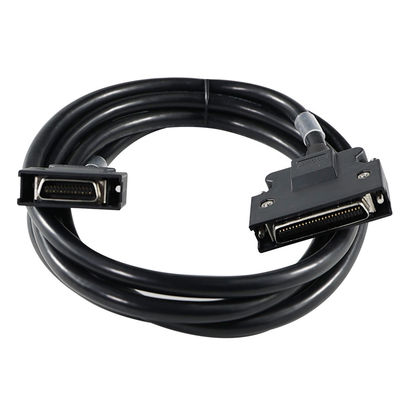 DB - 25 Male to DB - 50 Male 1.2ft Shielded Cable voor industriële apparatuur/testsystemen (25 - 50 pin conversion)