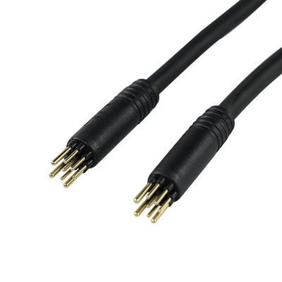 Industriële multi-pin motorkabel 16AWG 6FT voor CNC-machinemotoren met koper-geplatte connectoren (JST-stijl)