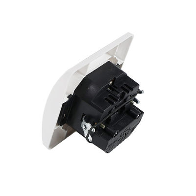 Europese standaard muur stroomstoppaneel met geaarde stopcontact 250V 16A spoelmontage voor thuis en kantoor