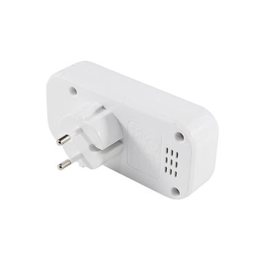 Europese standaard Dual AC Outlet Plug Adapter met 2 USB-oplaadpoorten 250V 10A Wandmontage Power Converter