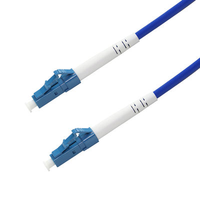 LC-LC-optische vezelpatchkabel - enkelmodus- of multimode-duplexjumper voor telecom-, datacenter- en FTTx-toepassingen