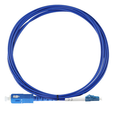SC-LC-optische vezelpatchkabel - Duplex-jumperkabel voor enkelmodus- of multimode-toepassingen in datacenters en FTTx