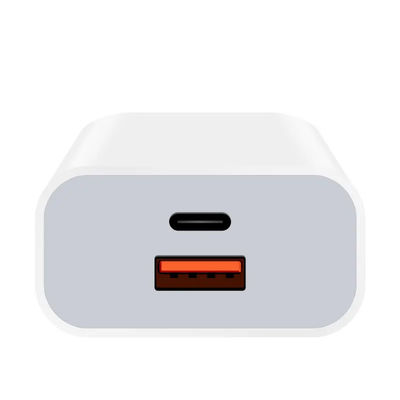 30W Dubbele Poort USB-C USB-A Wandlader Snellaadadapter