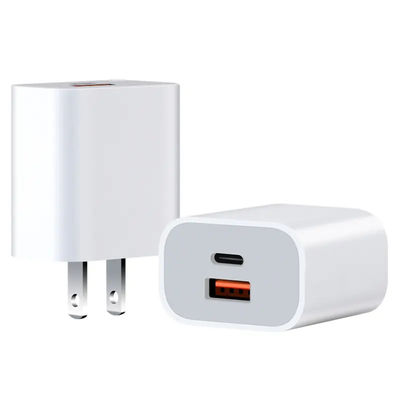 30W Dubbele Poort USB-C USB-A Wandlader Snellaadadapter