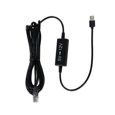 USB naar RJ45 Ethernet Power Injector Kabel 5V tot 12V Step-Up Converter voor IP Camera, Router, Mini POE-apparaat