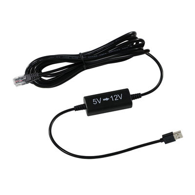 USB naar RJ45 Ethernet Power Injector Kabel 5V tot 12V Step-Up Converter voor IP Camera, Router, Mini POE-apparaat