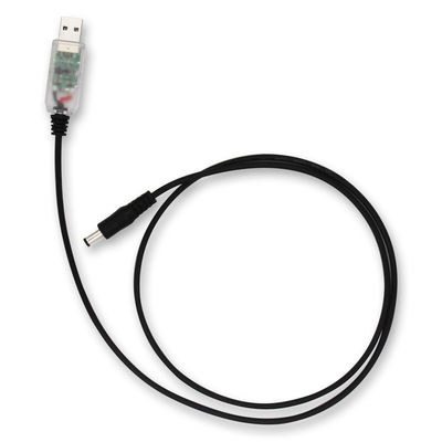 USB naar 12V Step-Up Stroomkabel met Transparante Behuizing