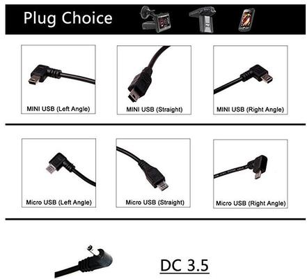 Micro USB Step-Down Kabel 5V naar 3.3V/3.7V met In-Line Zekering