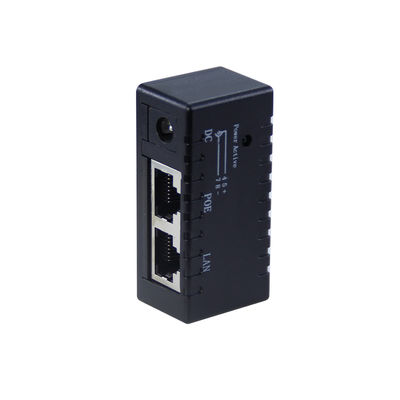 Actieve PoE Injector - 48V Power Over Ethernet Adapter IEEE 802.3af/at Compatibel voor IP Camera, Draadloze AP, VoIP Telefoons