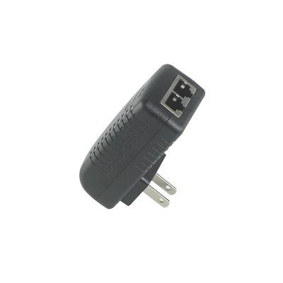 US Plug PoE Injector Adapter - 48V Actieve Power Over Ethernet Voeding IEEE 802.3af/at voor IP-camera's, Draadloze AP's, VoIP-telefoons