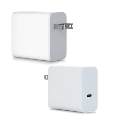 US Plug 60W USB-C Wandlader  2-Pin Compact Fast Charging Adapter voor laptop, telefoon, tablet, reisgebruik (100  240V Input)