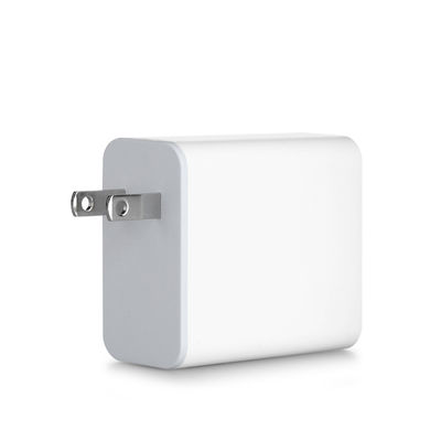 US Plug 60W USB-C Wandlader  2-Pin Compact Fast Charging Adapter voor laptop, telefoon, tablet, reisgebruik (100  240V Input)