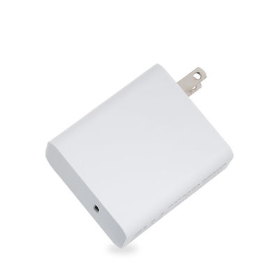 US Plug 60W USB-C Wandlader  2-Pin Compact Fast Charging Adapter voor laptop, telefoon, tablet, reisgebruik (100  240V Input)