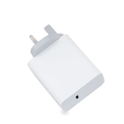 UK 2-pin USB-C wandlader, 60W High-Speed Output Power Adapter voor laptop/tablet/telefoon