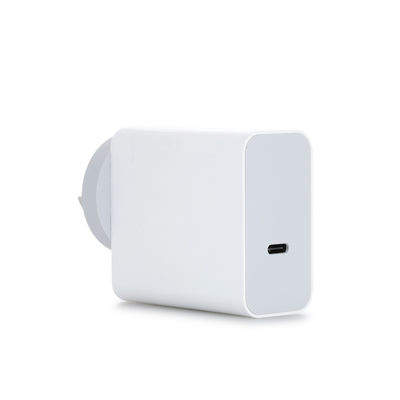 AU 2-Pin USB-C muuroplader, 60W High-Speed Output Power Adapter voor laptop, tablet, mobiele telefoon