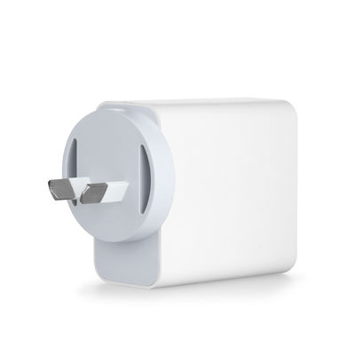 AU 2-Pin USB-C muuroplader, 60W High-Speed Output Power Adapter voor laptop, tablet, mobiele telefoon