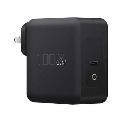 100W USB-C GaN-oplader met AU 2-pin aansluiting voor laptops
