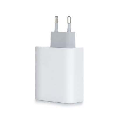 EU 2-pin USB-C muuroplader, 60W High-Speed Type-C Power Adapter voor laptop, tablet en smartphone