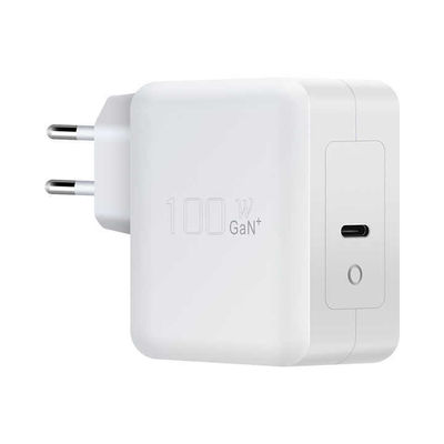 100W EU USB-C Wandlader voor Laptops en Mobiele Apparaten