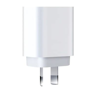 AU 2-pins USB-C Wandlader, 30W Snelle Type-C Stroomadapter voor Smartphones, Tablets en Kleine Laptops