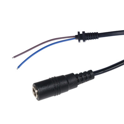 DC Vrouwelijke loopconnector voor geblokkeerde stripdraad Pigtail kabel - 12V 2,1 mm x 5,5 mm stroomkabel voor CCTV, LED, DIY-projecten