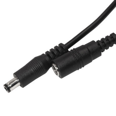 DC Male Plug to Tined Wire Pigtail Cable 5,5x2,1 mm voor 12V stroomvoorziening