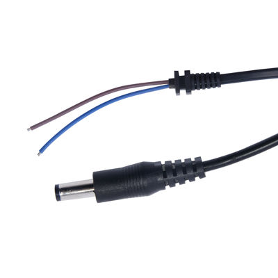 DC Male Plug to Tined Wire Pigtail Cable 5,5x2,1 mm voor 12V stroomvoorziening