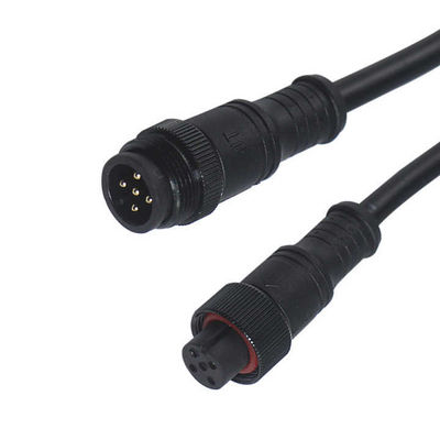 4/5Pin DC Mannelijke naar Vrouwelijke Stromverlengkabel - afgeschermd 12V/24V kabel voor camera, LED-controller, automatisering, industrieel gebruik