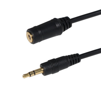 3.5 mm man-tot-man stereo audio verlengkabel voor hoofdtelefoons