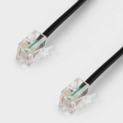 RJ11 Telefoonverlengkabel - 10ft/20ft/30ft extra lang telefoonkabel voor vaste telefoons, modems en faxmachines
