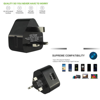 Zuid-Afrikaanse SA-stekker naar USB-C-oplaadkabel 5V 9V 12V