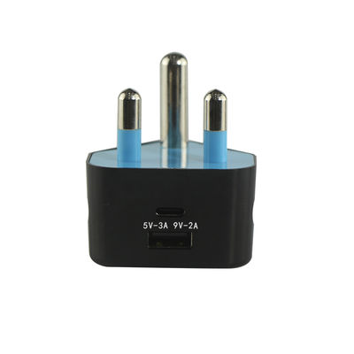SA Plug USB-oplader met USB-C- en USB-A-poorten 5V 3.4A