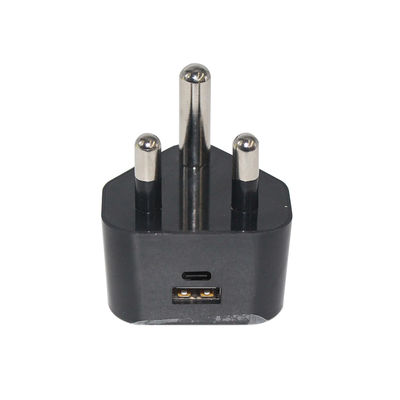 SA Plug USB-oplader met USB-C- en USB-A-poorten 5V 3.4A