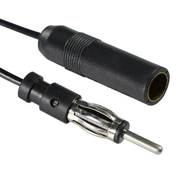 Auto Antenne Verlengsnoer - Mannelijk naar Vrouwelijk Radio Antenne Adapterkabel voor AM/FM Stereo, Head Unit, Auto Audio Ontvanger