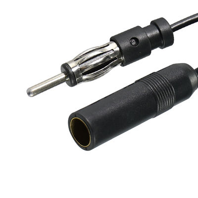 Auto Antenne Verlengsnoer - Mannelijk naar Vrouwelijk Radio Antenne Adapterkabel voor AM/FM Stereo, Head Unit, Auto Audio Ontvanger