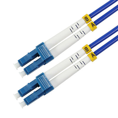 LC naar LC Duplex Multimode Fiber Patch Cable - OM3 50/125μm Jumper Cord voor Data Center, LAN, High-Speed Networking