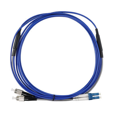 LC naar ST Duplex OM3 Fiber Patch Cable 50/125μm