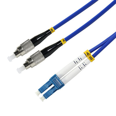 LC naar ST Duplex OM3 Fiber Patch Cable 50/125μm
