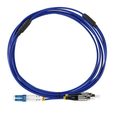 LC naar ST Duplex OM3 Fiber Patch Cable 50/125μm