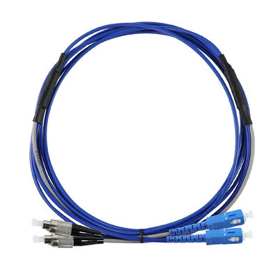 ST naar SC Duplex Multimode Glasvezel Patchkabel - OM3 50/125μm Jumperkabel voor LAN, Datacentrum, Optische Communicatie