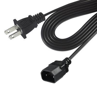 NEMA 1-15P naar IEC C18 netsnoer voor laptopadapters en projectoren