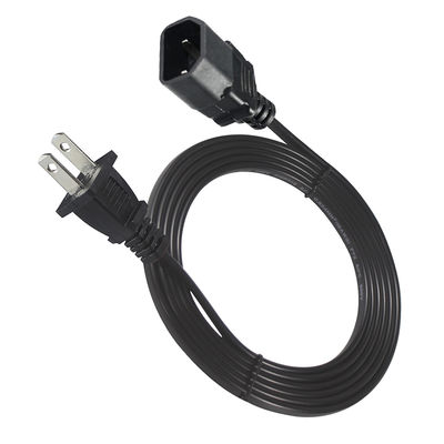 NEMA 1-15P naar IEC C18 netsnoer voor laptopadapters en projectoren