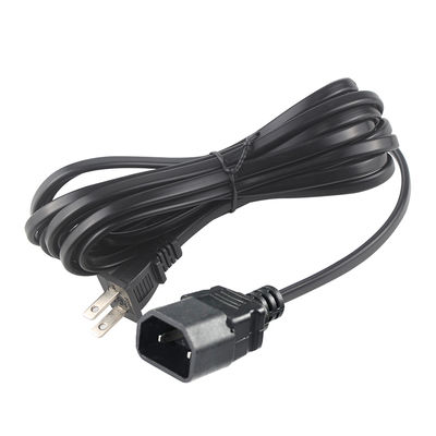 NEMA 1-15P naar IEC C18 netsnoer voor laptopadapters en projectoren