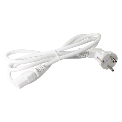 EU 3-pins stekker naar IEC C13 netsnoer - Europese stroomkabel voor computer, monitor, printer, adapter, 250V 10A