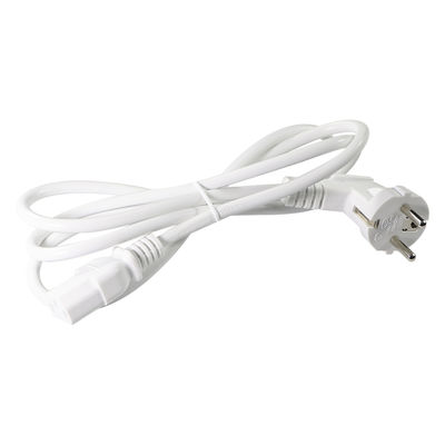 EU Schuko Plug to IEC C13 Power Cord 250V 10A Zwart
