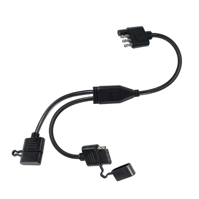 1,2 M Lange Geleider 3-weg Y-Splitter Aanhanger Licht Bedradingsharnas voor Aanhanger RV Vrachtwagen LED Achterlicht Systeem