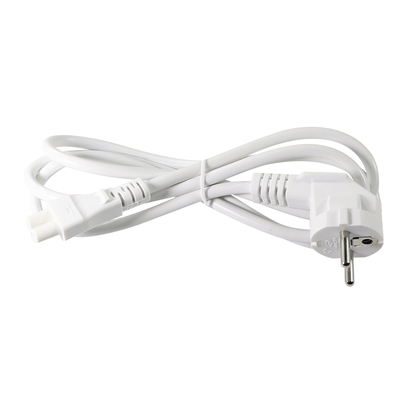 EU-stekker naar IEC C5-netsnoer - Europese 2-pins AC-kabel voor laptopadapter, notebook, projector, 2,5A 250V klaverbladconnector