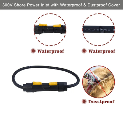 LED Stroomaansluitkabel - DC Stroomaansluiting naar 2-pins Draad voor 12V/24V LED Strip Licht, CCTV, Adapter, Verlichtingssysteem